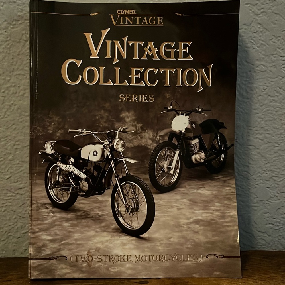 Clymer Vintage Collection book series , for 2 stroke motorcycles